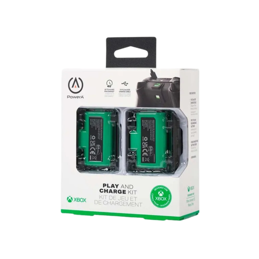 Bateria De Xbox Power A Doble A