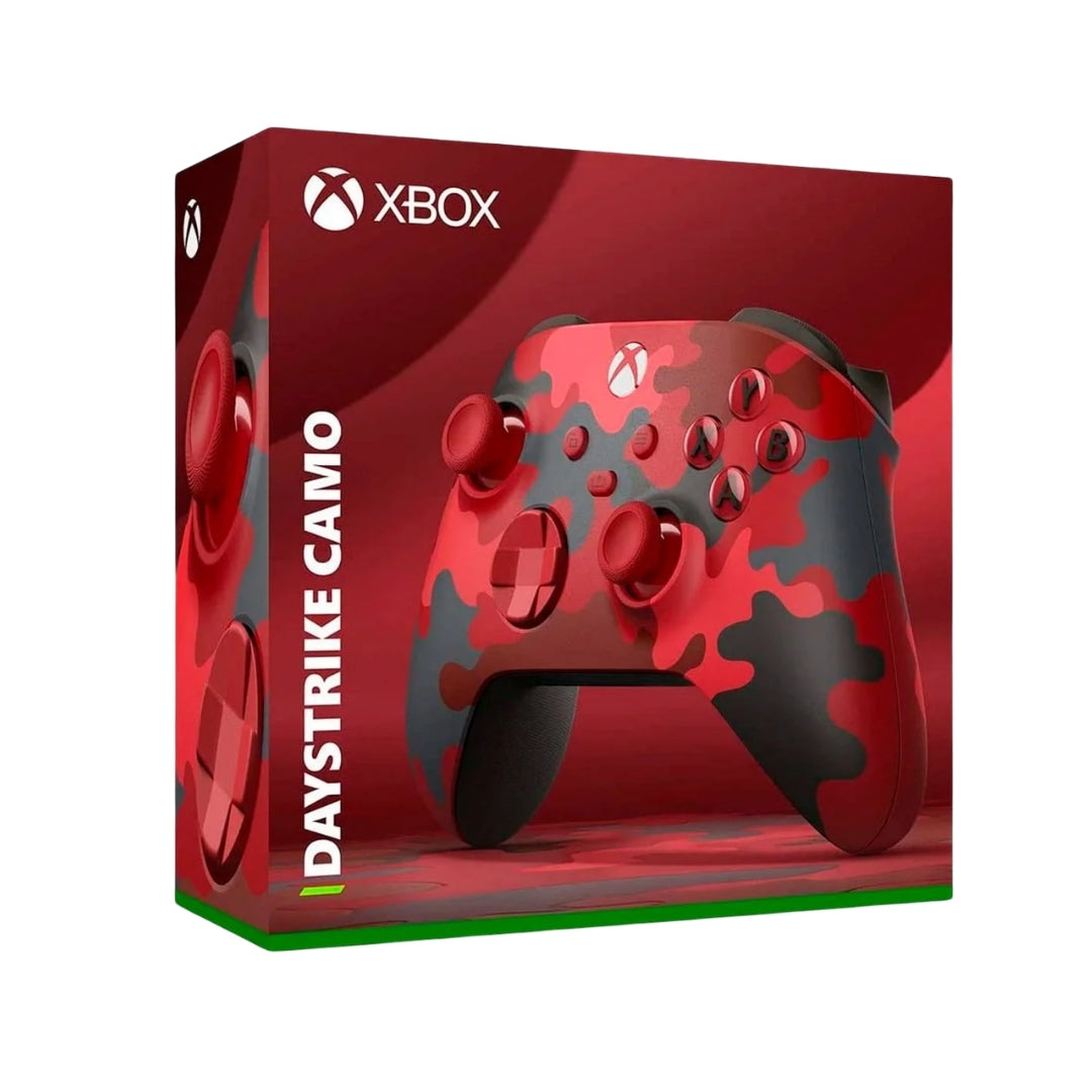 Mando XBOX Rojo Camuflado