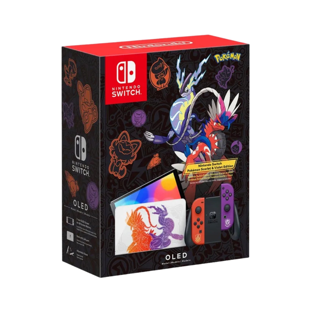 Nintendo Switch OLED Console Pokémon Scarlet & Violet Edition