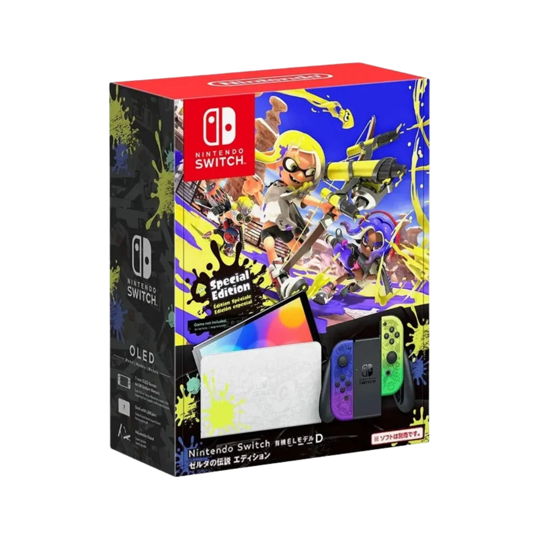 Nintendo Switch OLED Splatoon Edition Console
