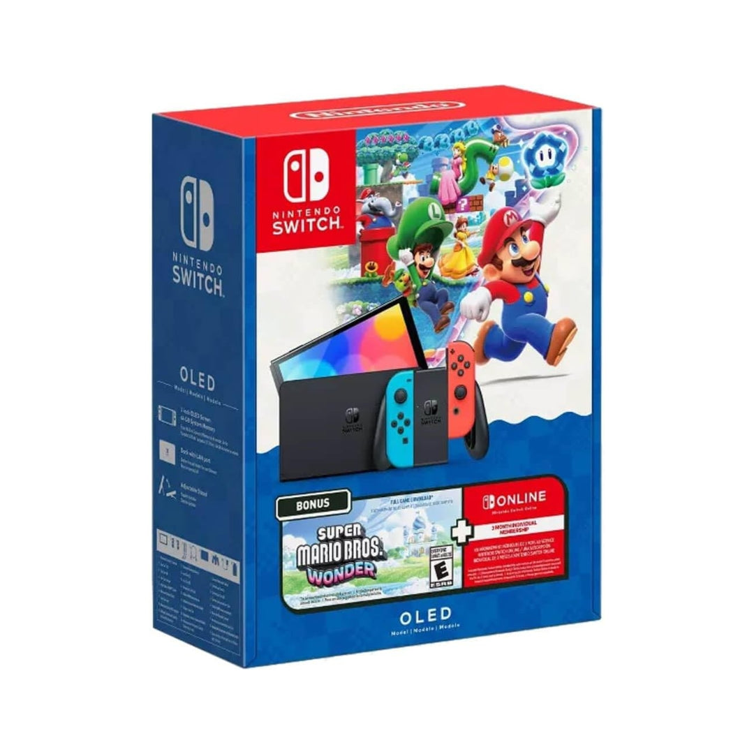 Nintendo Switch OLED Console Super Mario Wonder Edition